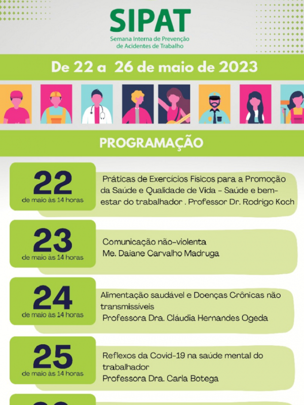 Semana Interna de Prevenção de Acidentes de Trabalho SIPAT 2023