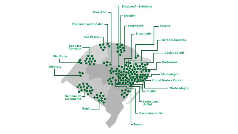 Ações estão sendo desenvolvidas por todas as unidades da Uergs.